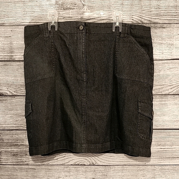 Dresses & Skirts - Jean Skirt Skirt with Shorts size 14